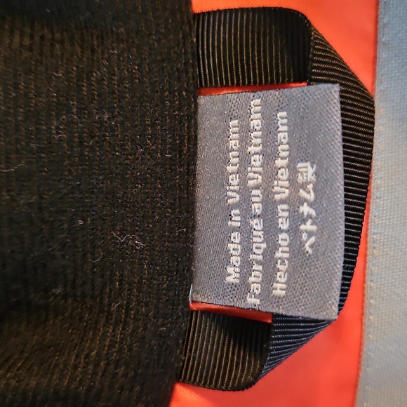 NWOT  Green and Orange Hooded Jacket - Picture 4 of 7